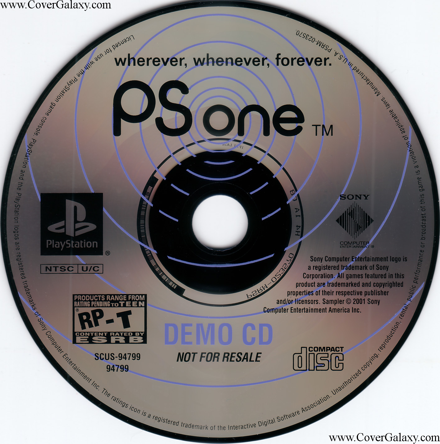PSOne Demo Disc CD